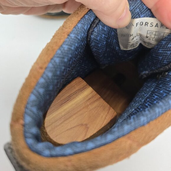 Forsake | Patch black brown waterproof granola lace-up hiking boots | WMS 10 - Picture 6 of 10